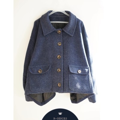 R-Series Tartan Poems Short Coat(Limited Reservation/Full Payment Without Shipping)